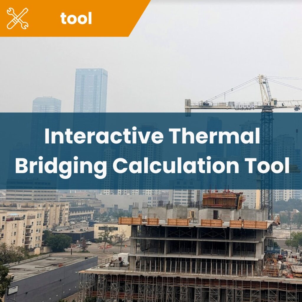 Interactive Thermal Bridging Calculation Tool