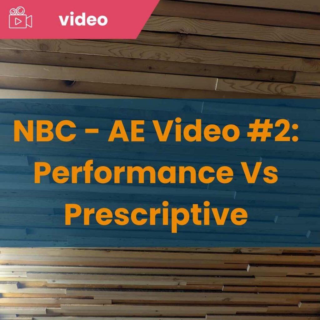 2. NBC - Alberta Edition Performance Vs Prescriptive Video