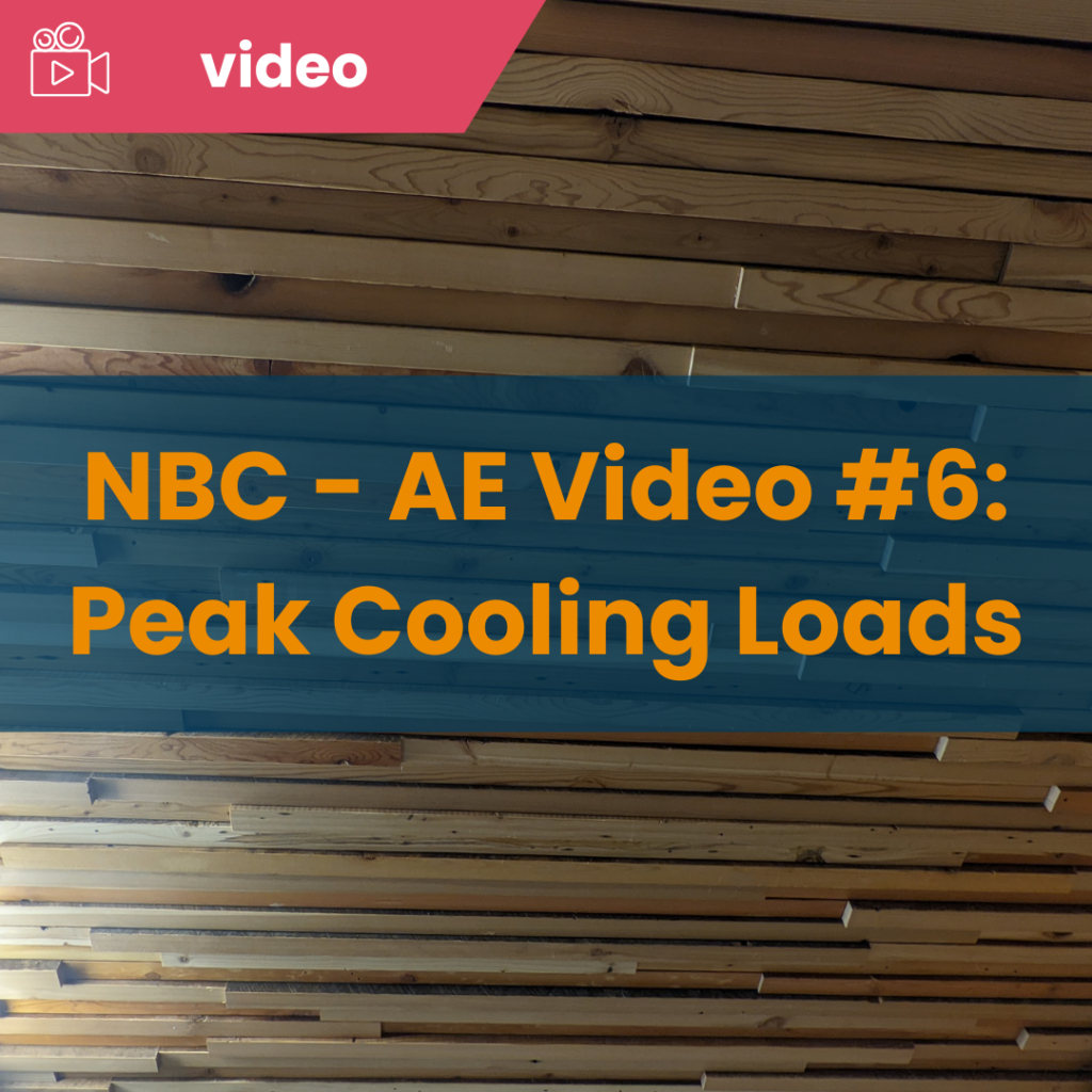 NBC – Alberta Edition Peak Cooling Loads Video