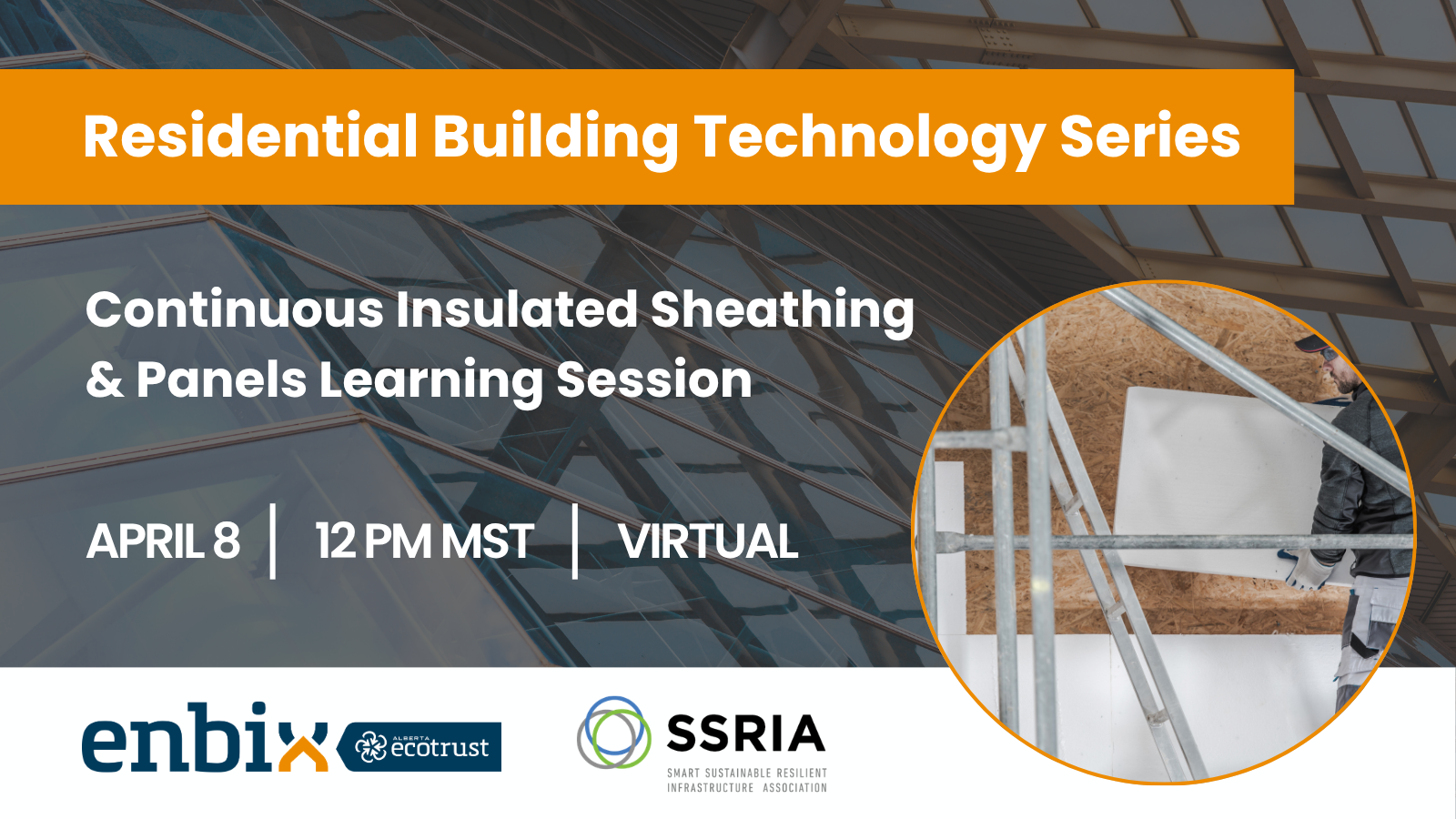 Continuous insulation and sheathing title card